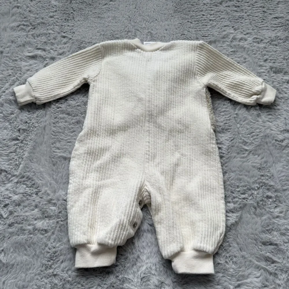 DISNEY BABIES MICKET MOUSE BABY FLEECE COVERALL BODY ONE PIECE SUIT 6-9 MONTHS